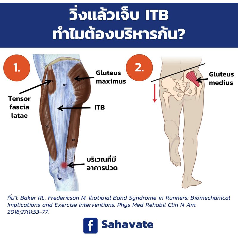 [Sahavate Institute] วิ่งแล้วเจ็บ ITB ทำไม? ต้องบริหาร ก้น ITB ย่อมาจาก ...