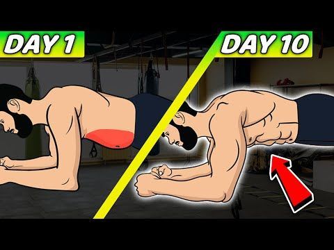 10 Day Plank Workout Challenge To Lose Belly Fat And Get Flat Tummy