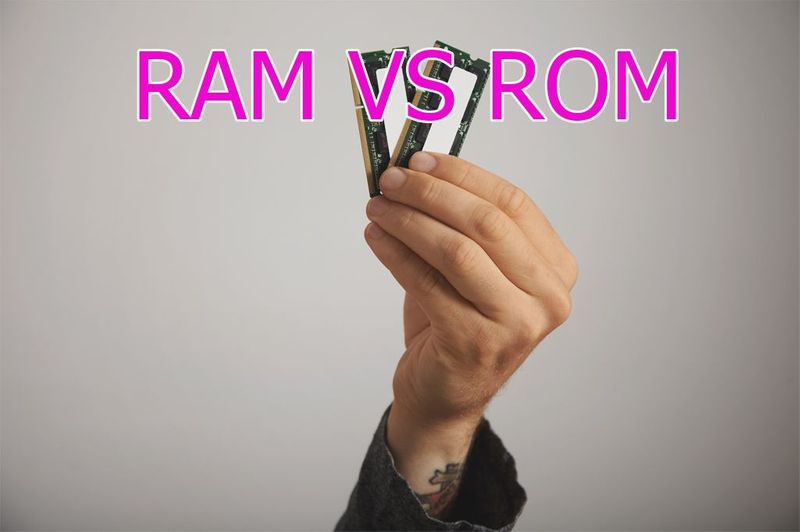 RAM VS ROM ความแตกต่างระหว่าง RAM กับ ROM (RAM VS ROM)