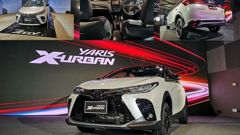TOYOTA YARIS และ TOYOTA ATIV รุ่นปรับปรุงโฉมใหม่ X-URBAN