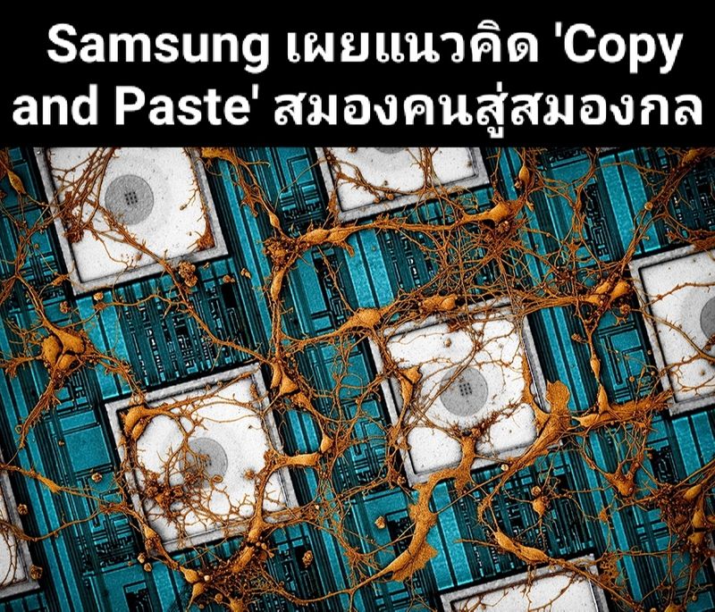 [Tech Today by Dr.Toey] “Samsung เผยแนวคิด 'Copy and Paste' สมองคนสู่ ...