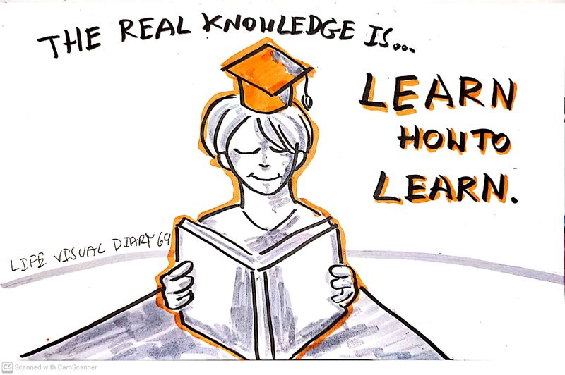 [Learning Visual Diary ] Life Visual Diary 69: ทำไมรู้มากไปจึงเท่ากับ ...