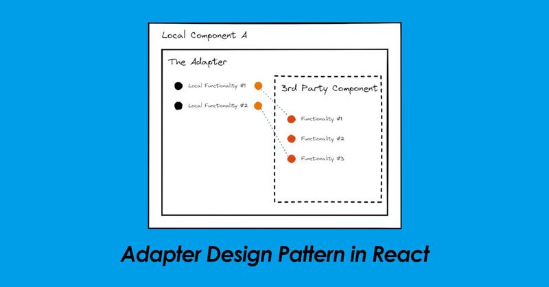 How to Use the Adapter Design Pattern in React