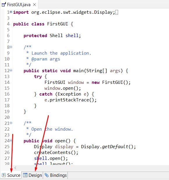 เทรดเดอร์ตั้ม] Java + Gui Ep.1 โปรแกรม Hello World แบบคูลๆ สวัสดีครับ  วันนี้เรามาต่อกันกับโปรแกรม Eclipse โดยเราจะมาทดลองการสร้างโปรเจคที่มี Gui  ด้วยเลยละกัน กับการสร้างโปรแกรม Hello World แบบเท่ห์ผ่าน Gui กันครับ