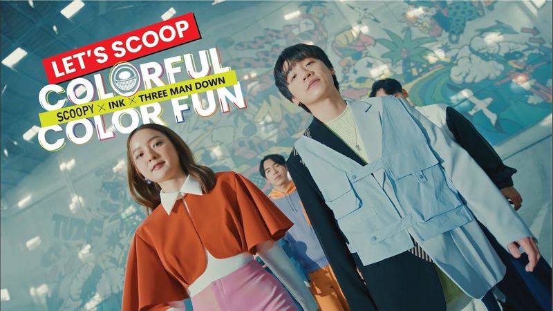 Let’s Scoop Colorful Colorfun - Scoopy x INK WARUNTORN x Three Man Down