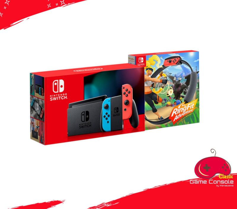 [Game Console Classic by Waraauswa] 🎯 SET Nintendo Switch Japanese