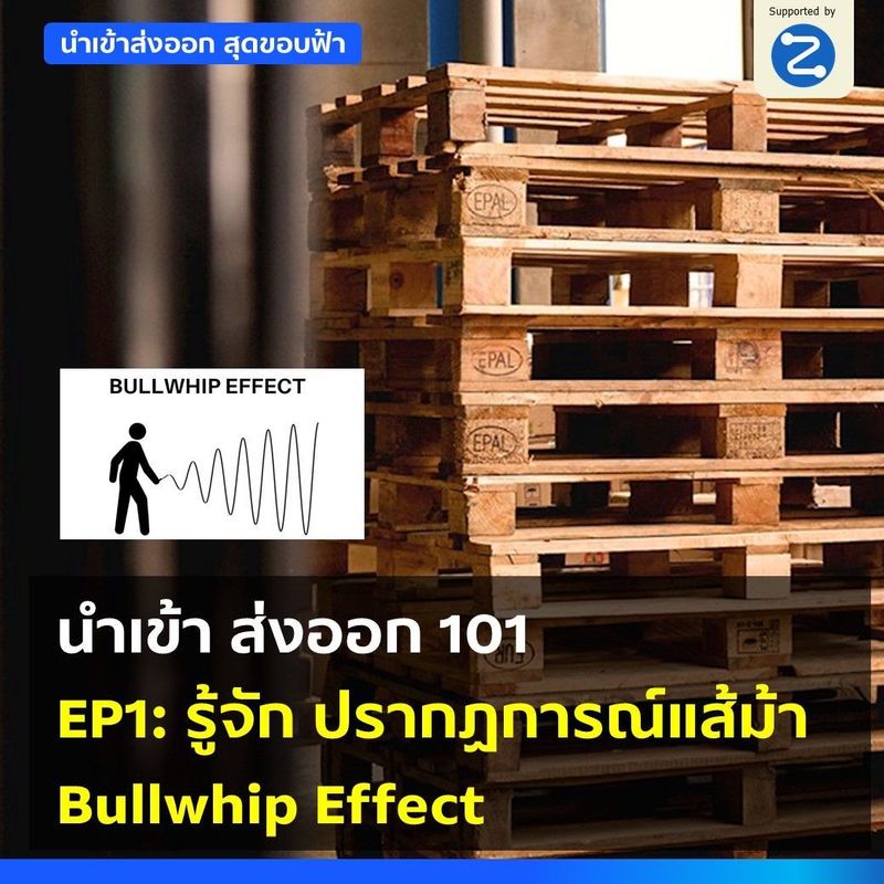 นำเข้า ส่งออก 101
EP1: รู้จัก ปรากฏการณ์แส้ม้า Bullwhip Effect