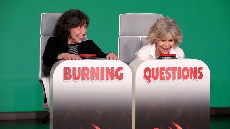Jane Fonda and Lily Tomlin Answer ‘Burning Questions’