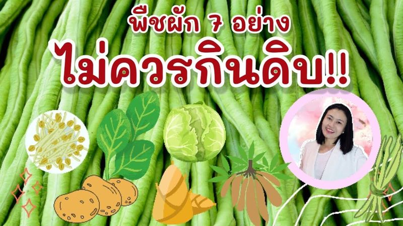 หมอเอ้ แผนไทย] #ผักที่ไม่ควรกินดิบ #หมอเอ้แผนไทย ทุกคนรู้ไหมคะว่าพืชผักที่เราคิดว่ามีประโยชน์กับร่างกายนั้น  ถ้าเรากินผิดวิธี ก็อาจมีโทษได้นะคะ มีคำถามเข้ามาว่าพืชผักขนิดไหนบ้างที่ไม่คร กินดิบ หมอเอ้ แผนไทยมีคำตอบมาให