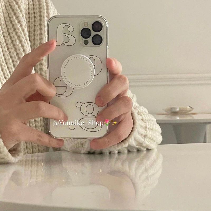 เคสโทรศัพท์มือถือลายตัวอักษรสไตล์เกาหลีสําหรับ Iphone 1312 / 11promax / Xr / 78plus / Xsmax | Shopee Thailand