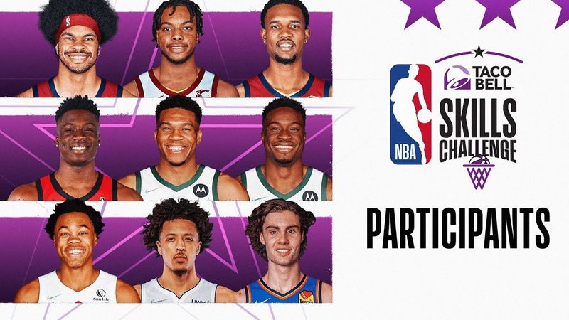 The 2022 #TacoBellSkills Field! ANTETOKOUNMPOS vs CAVS vs ROOKS ⭐