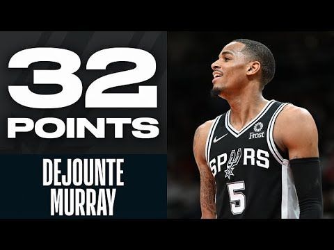 Dejounte Murray’s HISTORIC Triple-Double 🔥 32 PTS, 10 REB, 15 AST
