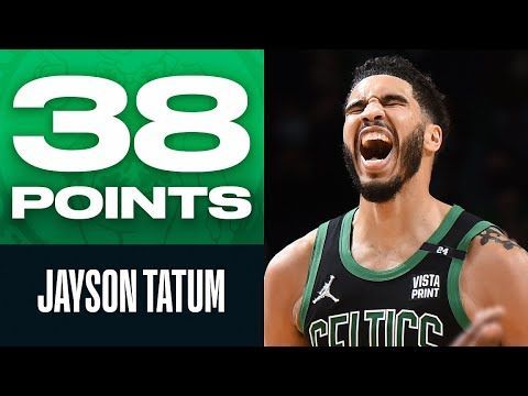 Jayson Tatum Fuels Celtics Comeback with 38 PTS ☘