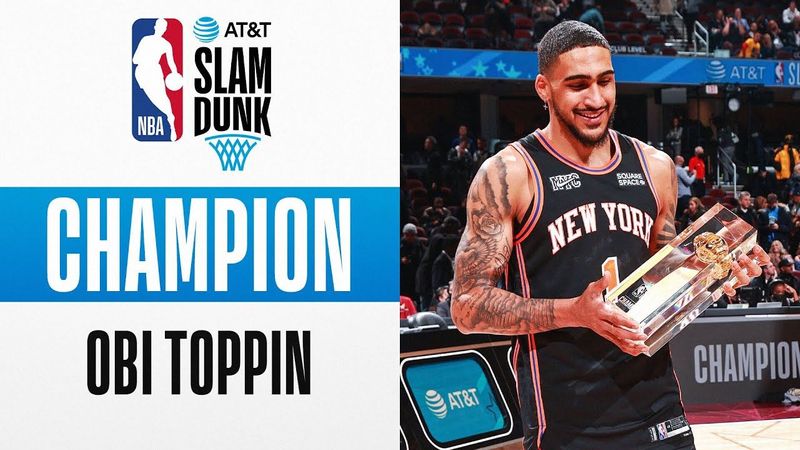 Obi Toppin Takes 2022 NBA #ATTSlamDunk Title! 🏆