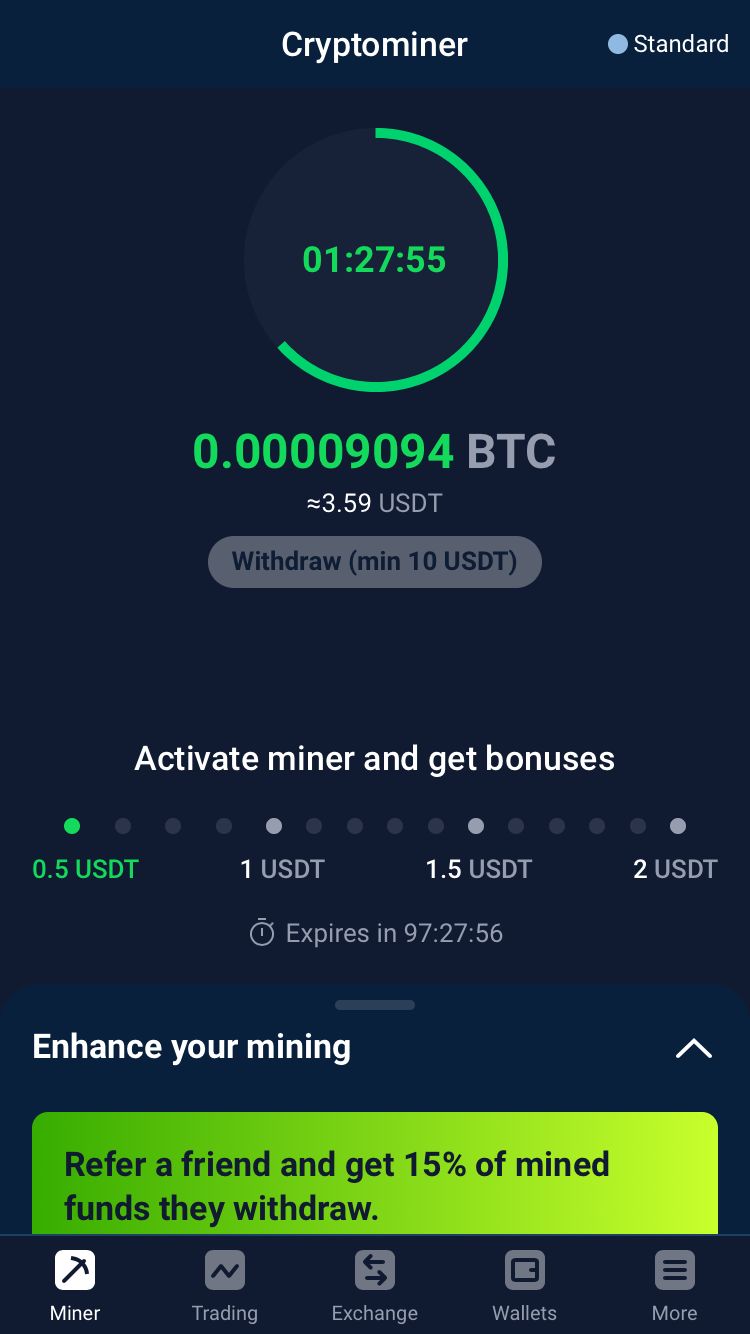 free bitcoin ] แอพขุดbitcoinฟรี StormGain เป็นแพลตฟอร์มการซื้อขาย crypto  ที่มีจุดมุ่งหมายเพื่อให้การซื้อขายสามารถเข้าถึงได้และง่ายสำหรับทุกคน  สนใจสมัครง่ายๆได้ที่นี่ https://app.stormgain.com/friend/BNS118306753