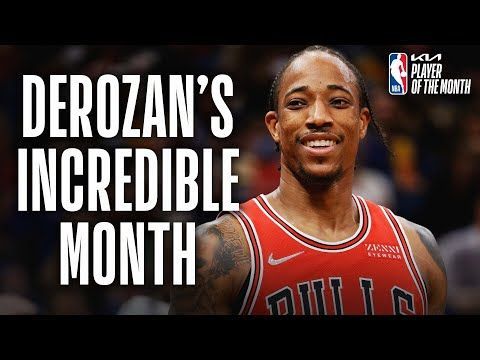 DeMar DeRozan 🏆🏀 Kia Player Of The Month