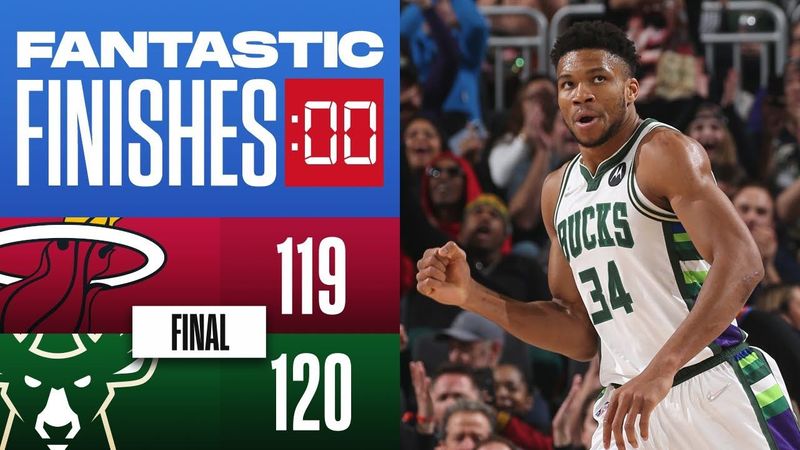 Final 1:30 WILD ENDING Bucks vs Heat 😤😤