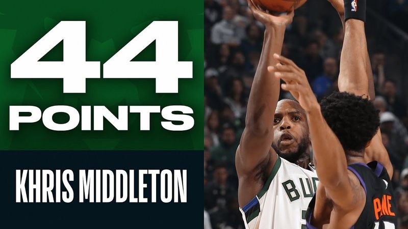 Khris Middleton Comes up HUGE vs Suns in the Clutch 👀