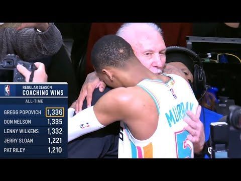 Coach Pop Becomes #1 ALL-TIME Winningest Coach in NBA History! ❤