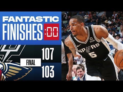 WILD Final 2:27 Of Spurs And Pelicans 😱