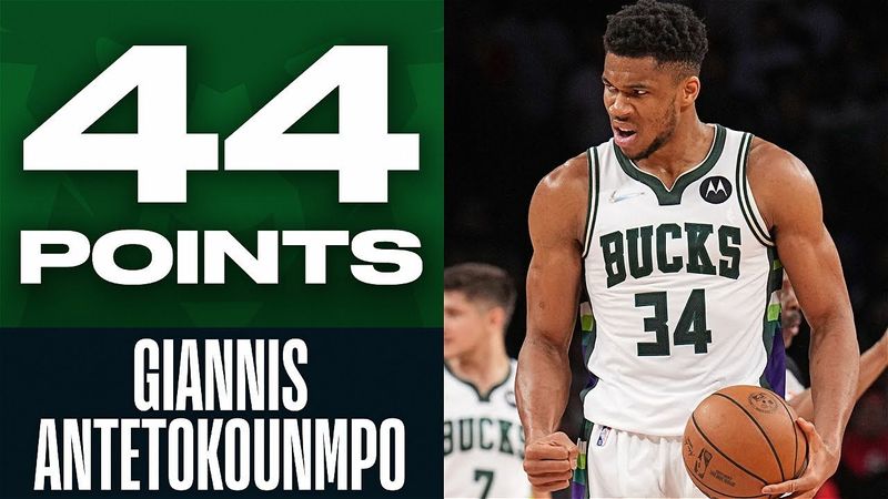 Giannis’ CLUTCH 44-Point Performance In Comeback Win At Brooklyn!