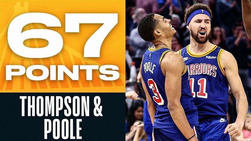 Klay Thompson & Jordan Poole Fuel Warriors Comeback With 67 PTS!