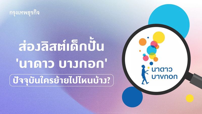 ส่องลิสต์เด็กปั้น ”นาดาว บางกอก” ปัจจุบัน ใครหมดสัญญา ย้ายไปไหนบ้าง?