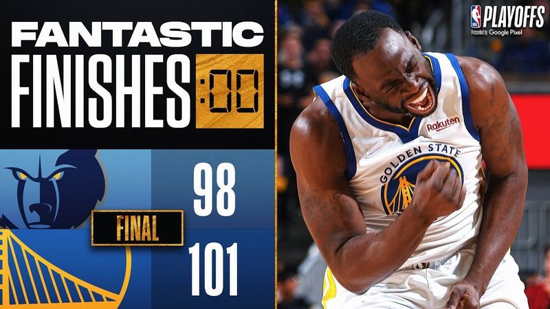 WILD Final 3:44 From Grizzlies And Warriors Game 4 🤯