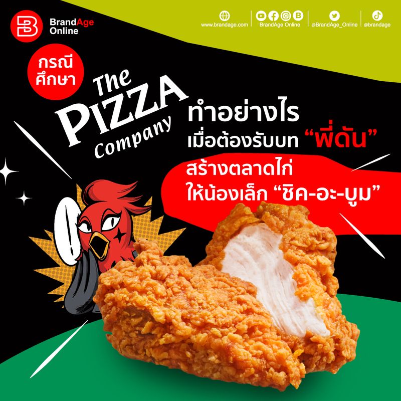 Brandage Online] กรณีศึกษา “เดอะพิซซ่า คอมปะนี” ทำอย่างไร เมื่อต้องรับบท  “พี่ดัน” สร้างตลาดไก่ให้น้องเล็ก “ชิค-อะ-บูม” หากไล่เลียงความสำคัญของกลยุทธ์  Brand Portfolio Strategy แล้ว จะพบว่ามีมากมาย ไล่ตั้งแต่ การใช้พอร์