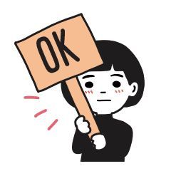 Moobin study girl Vol.1 – LINE stickers | LINE STORE