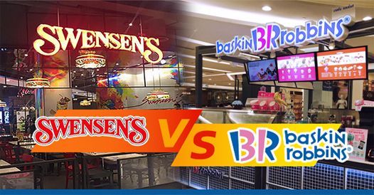 Thaifranchisecenter] Swensen'S Vs Baskin-Robbins สเวนเซ่นส์ และ บาสกิ้น  ร็อบบิ้นส์ ต่างเป็นแบรนด์ไอศกรีมระดับพรีเมี่ยมเหมือนกัน  มีจุดเริ่มต้นในสหรัฐอเมริกาโดยผู้ที่เคยเป็นทหารเช่นเดียวกัน  ซึ่งปัจจุบันตลาดไอศกรีมระดับพรีเม