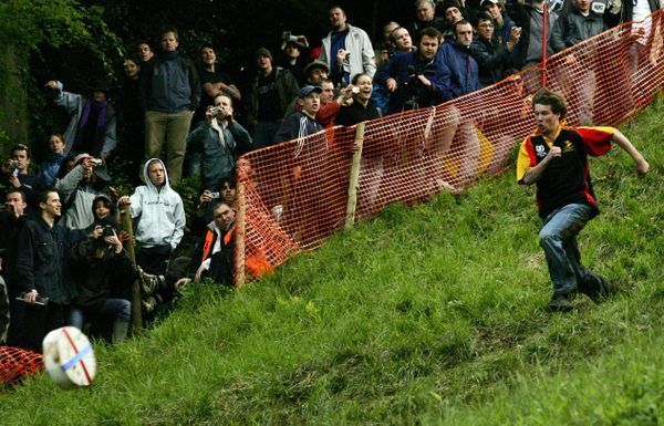 Gloucester’s Cheese-Rolling Race