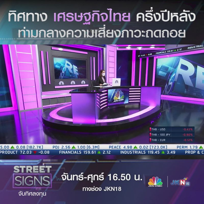[CNBC Thailand] STREET SIGNS จับทิศลงทุน (17/05/2565) ทิศทางเศรษฐกิจ