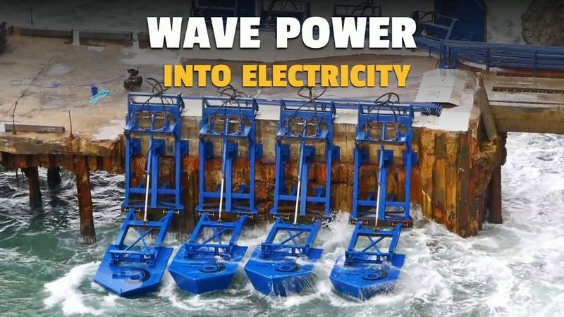 These Floaters Turn Ocean Wave Power Into Electricity