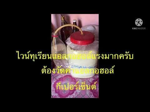 ไวน์ทุเรียนแอลกอฮอล์แรงมาก แสบจมูกกันเลยทีเดียว