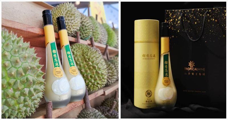 M’sian company sells durian alcohol made with Mao Shan Wang durians
