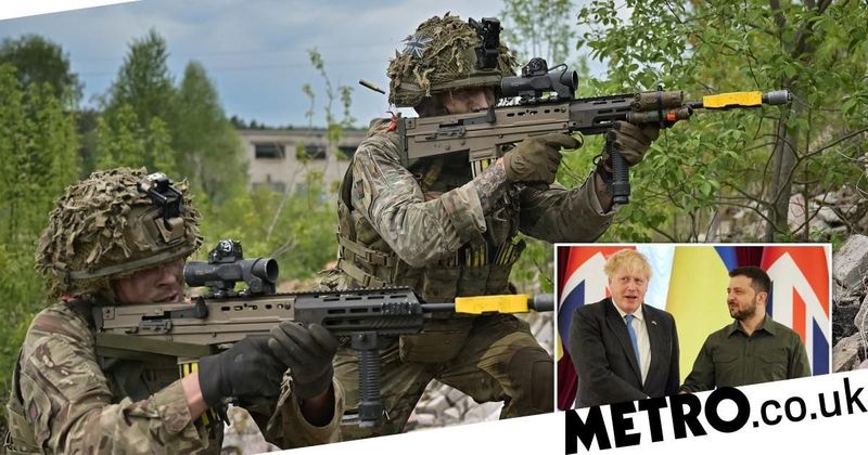 UK pledges to train 2,500 more Ukrainian troops every month ‘until they prevail’