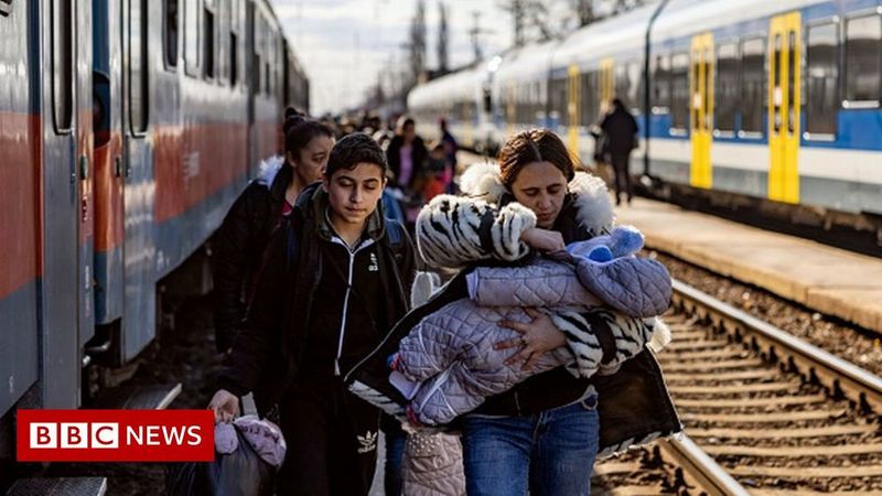 How many Ukrainian refugees are there and where have they gone?
