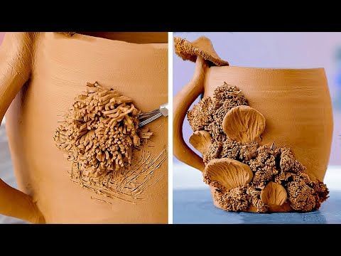 Satisfying Pottery Crafts || Mesmerizing Pottery By Wood Mood