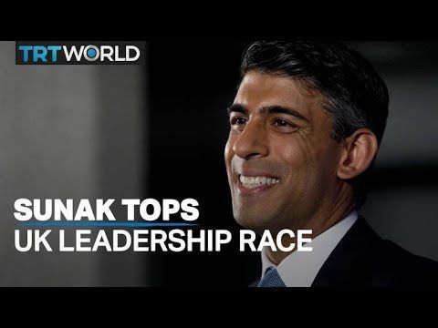Sunak leads the race to replace Johnson
