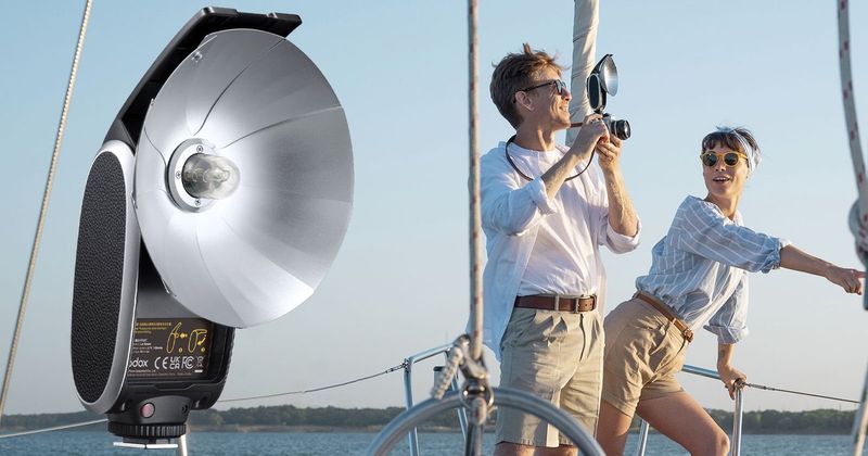 The Godox Lux Senior On-Camera Flash Leans Hard into Retro Vibes
