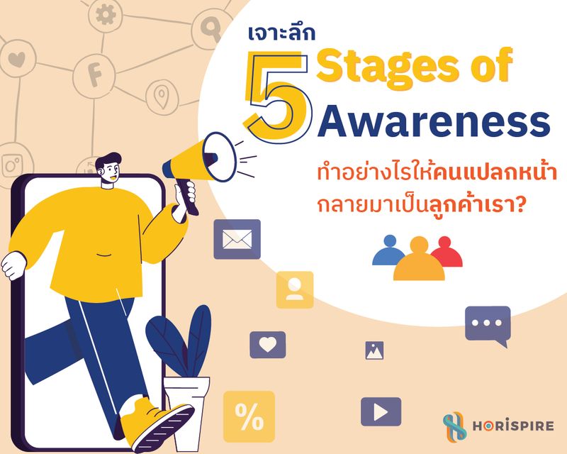 [Horispire] เจาะลึก 5 Stages of Awareness ทำอย่างไรให้คนแปลกหน้ากลายมา ...