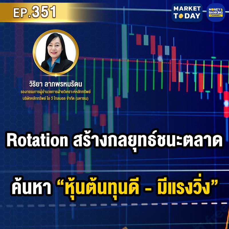[Money and Banking Channel] Market Today EP.351 Rotation สร้างกลยุทธ์