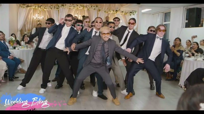 Kala Chashma DANCE by #thequickstyle at WEDDING!! #dance #bollywood #kalachasma #shorts #wedding