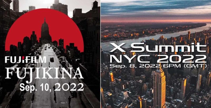 Fuji announces the X Summit on September 8 and Fujikina on September 10 - mirrorlessrumors