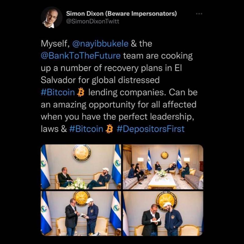 [ณัฐมาคุย] Nayib Bukele ประธานาธิบดี El Salvador กับ Simon Dixon CEO ...
