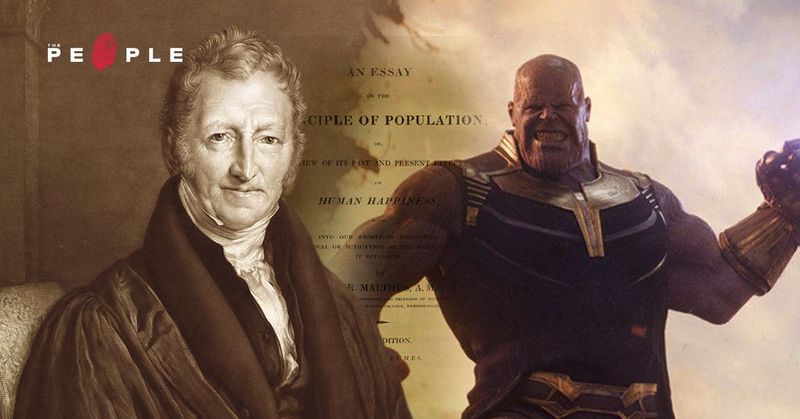 โธมัส มัลธัส: นักเศรษฐศาสตร์สายดาร์ก ต้นแบบแนวคิดทฤษฎีอาหารมีไม่พอต่อประชากรแบบ ‘ธานอส’