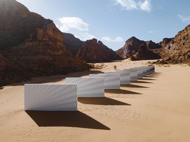 Desert X AlUla 2022 Draws on the History and Culture of the Saudi Arabian Landscape