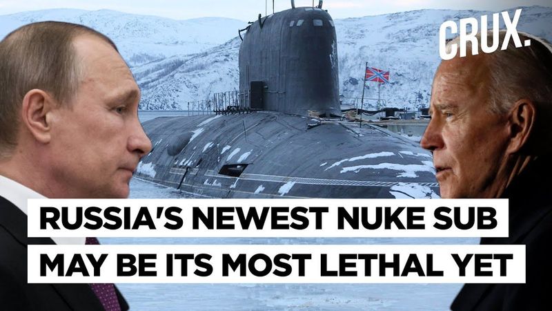 Russia Starts Sea Trials For Its Newest Nuclear Submarine | Signal To NATO Amid Ukraine War?