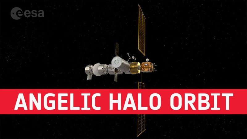 Angelic halo orbit for Gateway